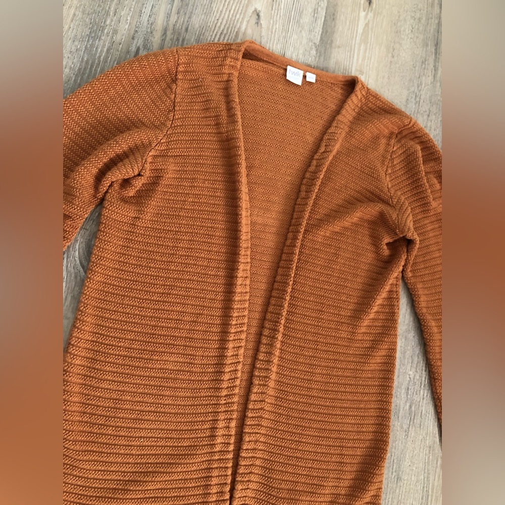 Burnt Orange/Rust Colour Cardigan